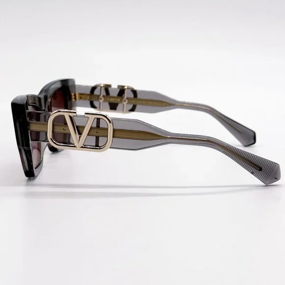 NEW VALENTINO SUNGLASSES VLS-166C VIOLET WOMEN CAT EYE EYEWEAR display picture 3